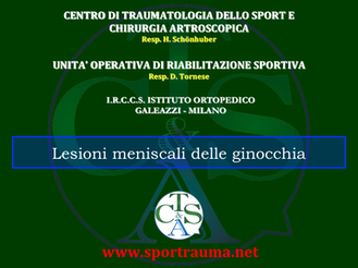 lesioni meniscali