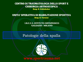 Patologie della Spalla